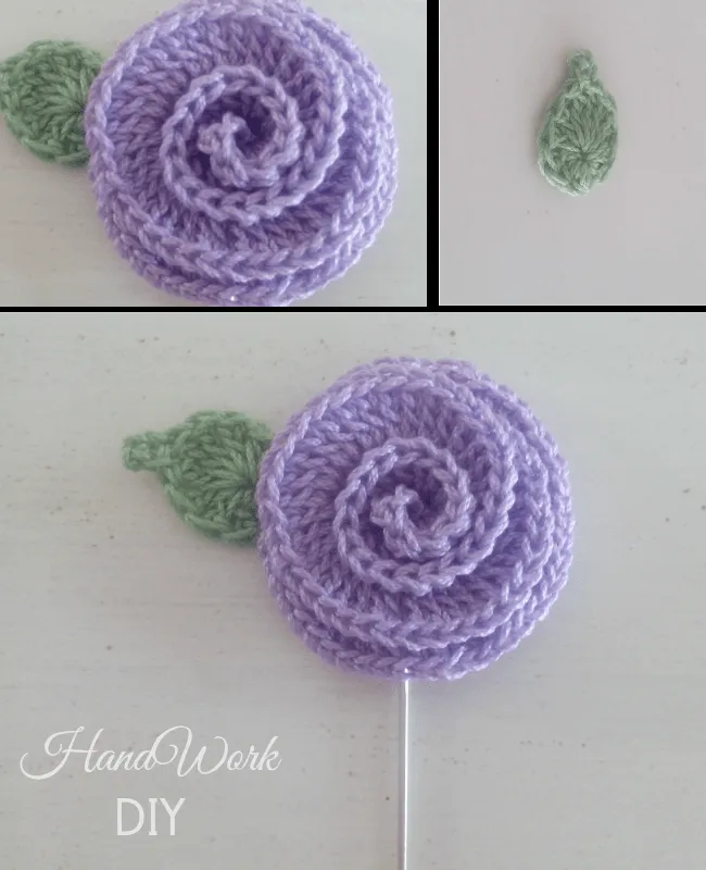 Como hacer flores rococo a crochet | HandworkDIY