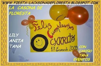  ... DE FLORESTA - CERRO SUS PUERTAS: 19.- FIESTA-BAILE-SHOW- CUMPLEAÑOS