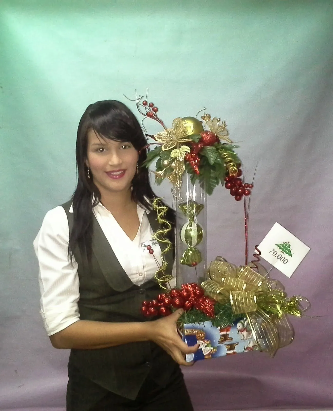 Floristería Hojas Blancas: ARREGLOS NAVIDEÑOS