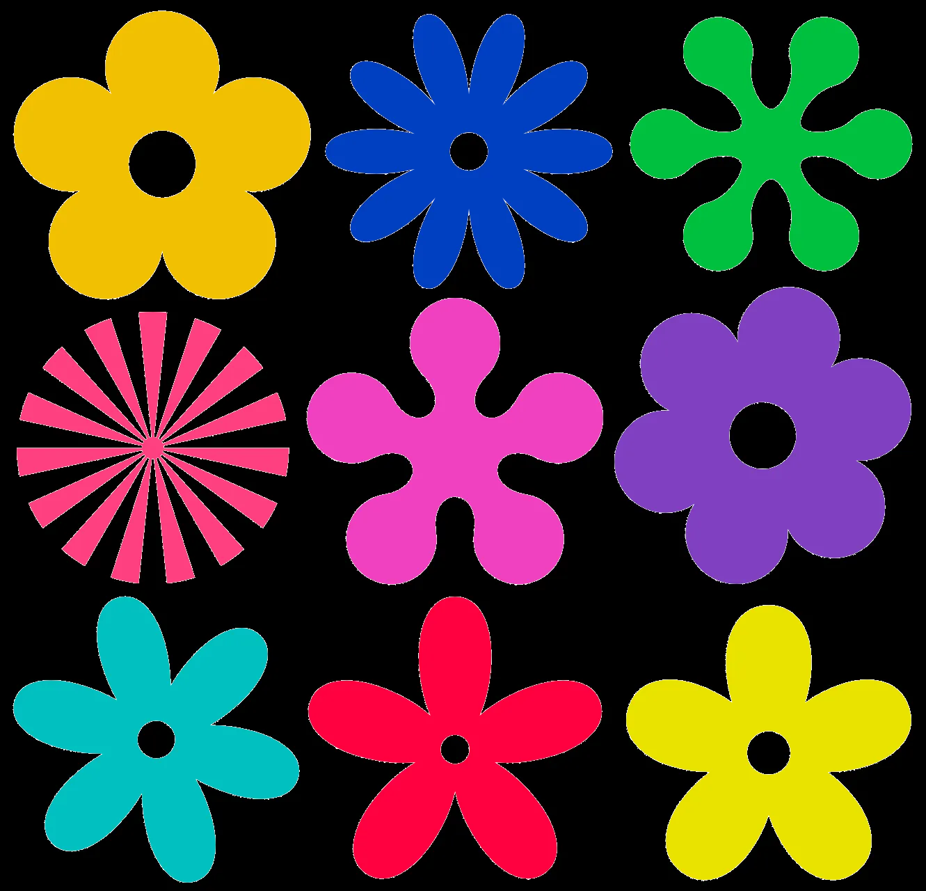 Flowers For > Pink Flower Vector Png
