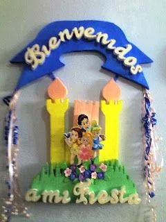 TODO EN FOAMI: Combo de Baby Princesa