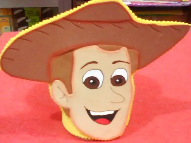 Foamy Creations: sorpresa del vaquero y vaquera de toy story