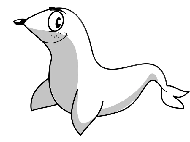 Foca Dibujo 45270 | NANOZINE