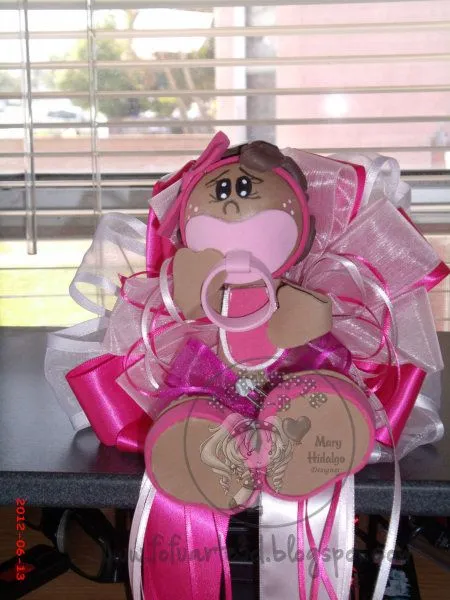 Fofuarte 3-D: Corsage para Baby shower