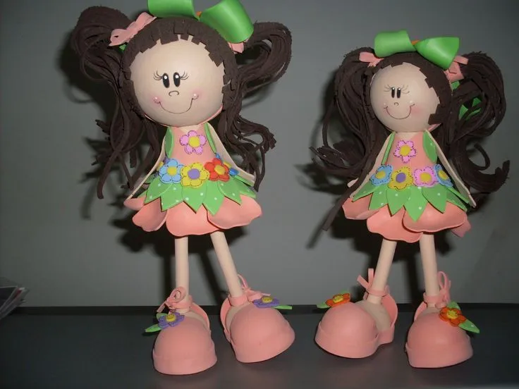 Fofucha Fada Floresta | MEUS TRABALHOS DE EVA | Pinterest