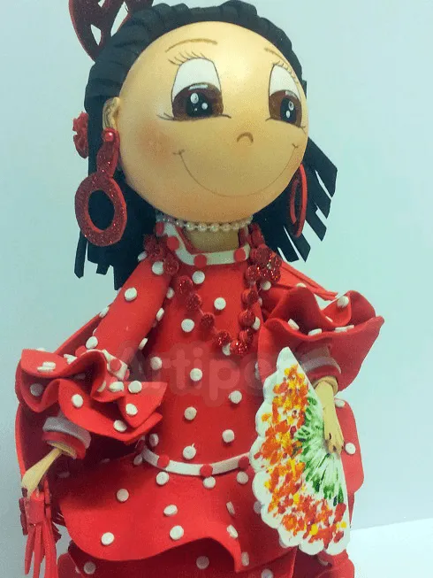 Artipep: Fofucha vestida de sevillana