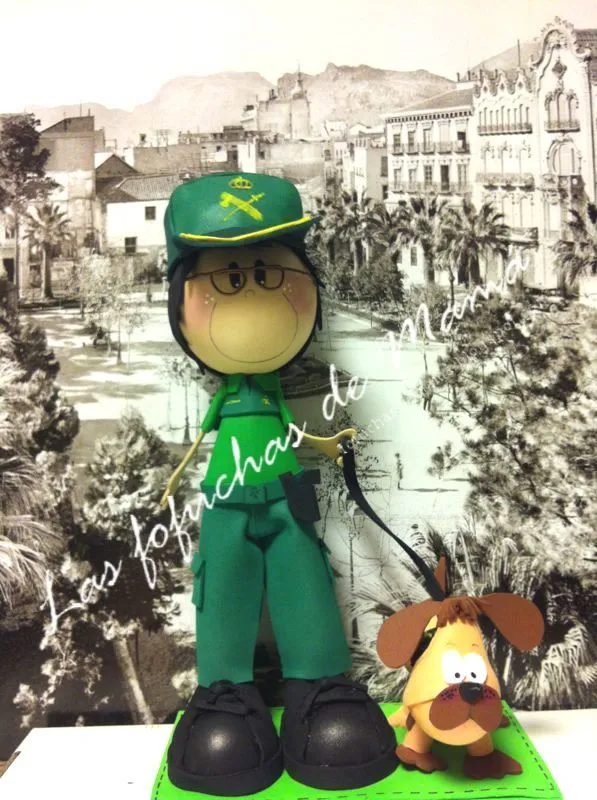 Fofucha Guardia Civil | fofuchas | Pinterest