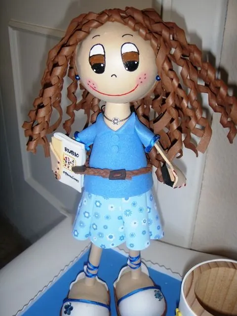 Fofucha maestra moldes - Imagui