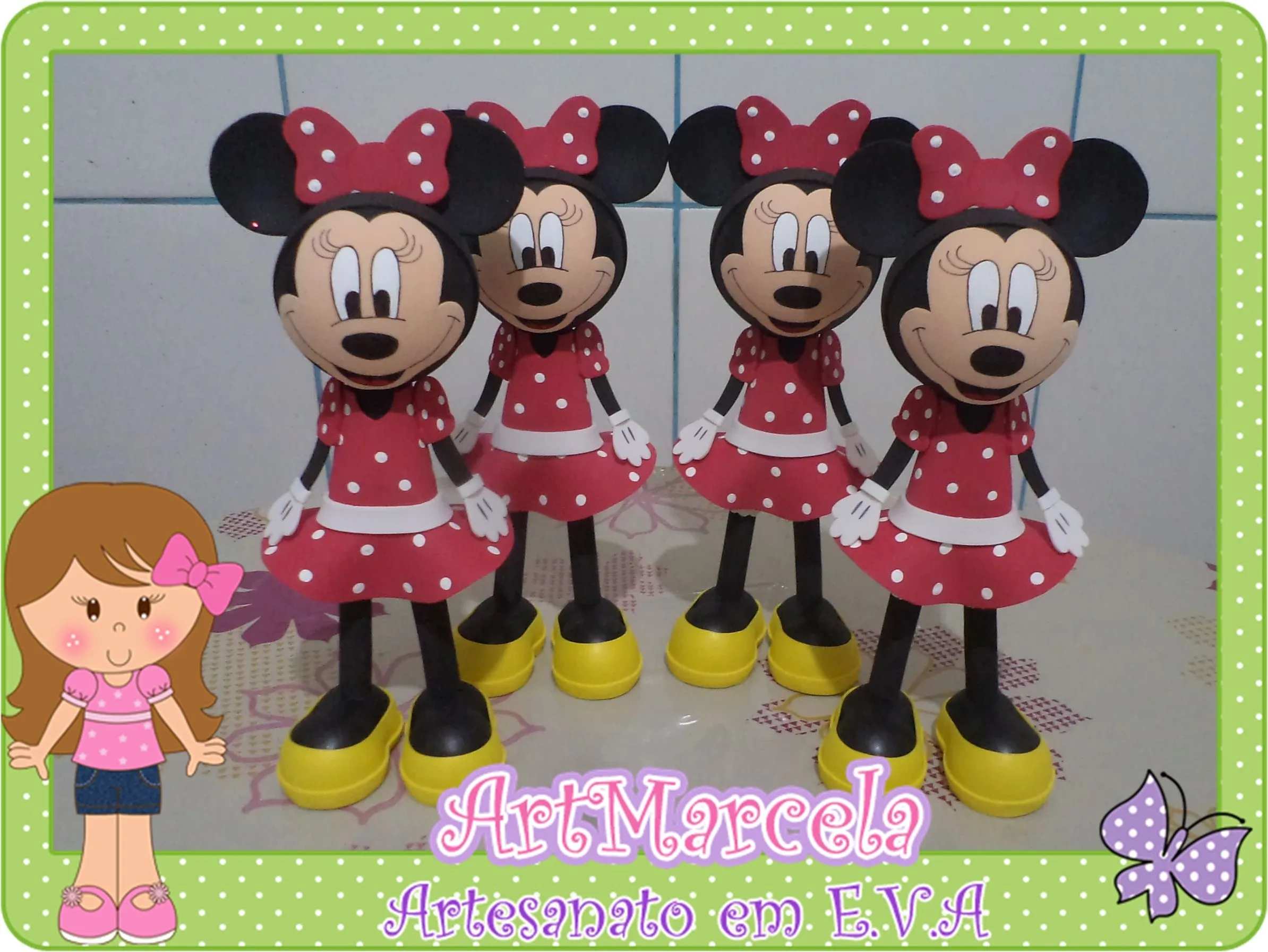 Fofucha Minnie | ARTMARCELA | Elo7