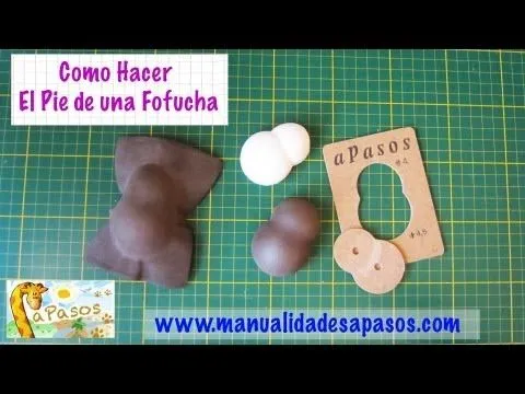 Fofucha Paso a Paso. Como hacer el Pie - YouTube