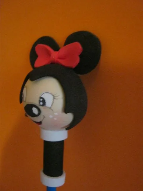 Mis Fofuchas 2013 Artfoamicol: Patrones Fofulapiz Minie Mouse ...