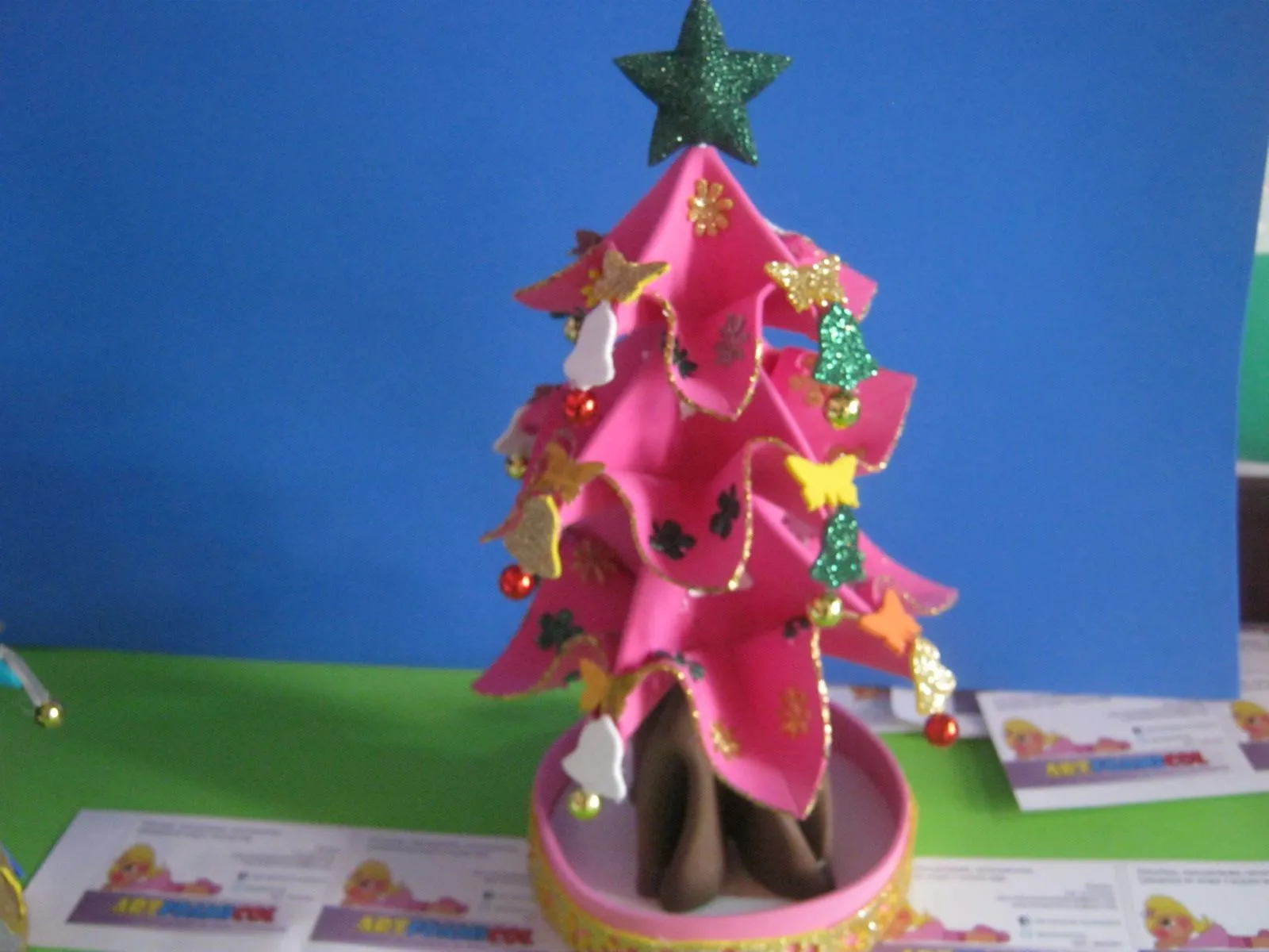 Mis Fofuchas 2013 Artfoamicol: Arbolito Navideño Para BARBIE Foami ...