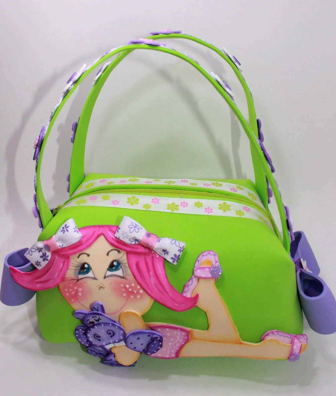 Mis Fofuchas 2013 Artfoamicol: Bolsos En Foamy Para Niña 12 Models