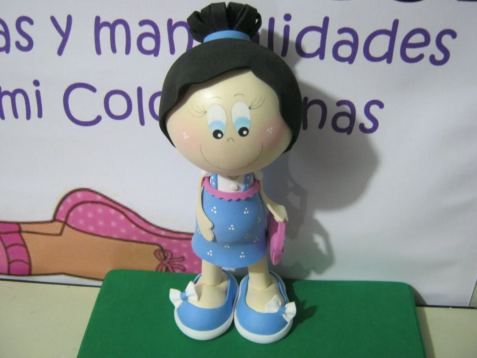 Mis Fofuchas 2013 Artfoamicol: FOFUCHA PARA BABY SHOWER EMBARAZADA ...