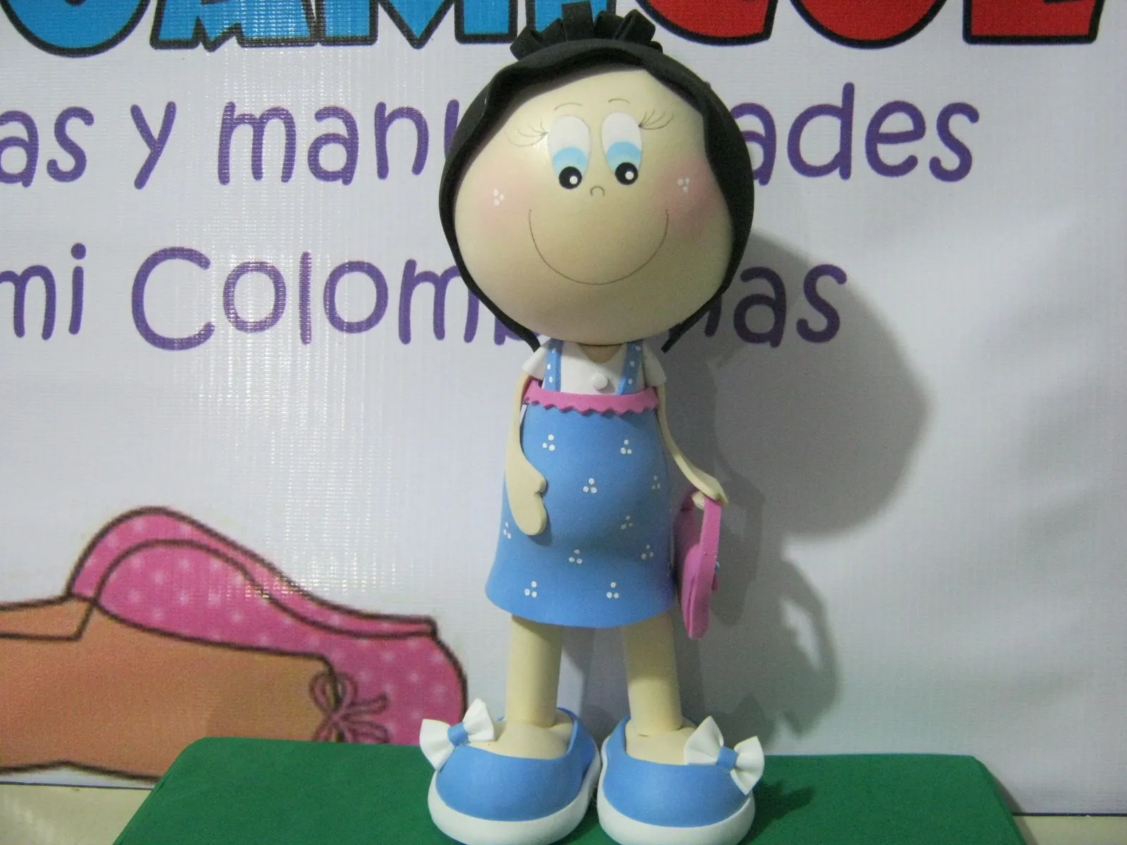 Mis Fofuchas 2013 Artfoamicol: FOFUCHA PARA BABY SHOWER EMBARAZADA ...