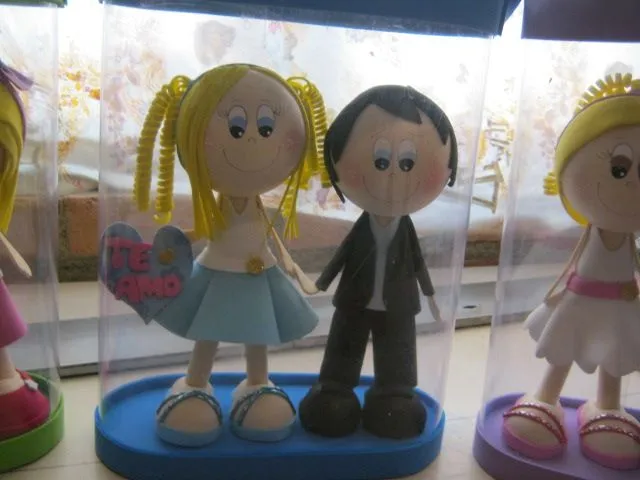 Mis Fofuchas 2013 Artfoamicol: Fofuchas 3D Parejas Para Amor Y ...