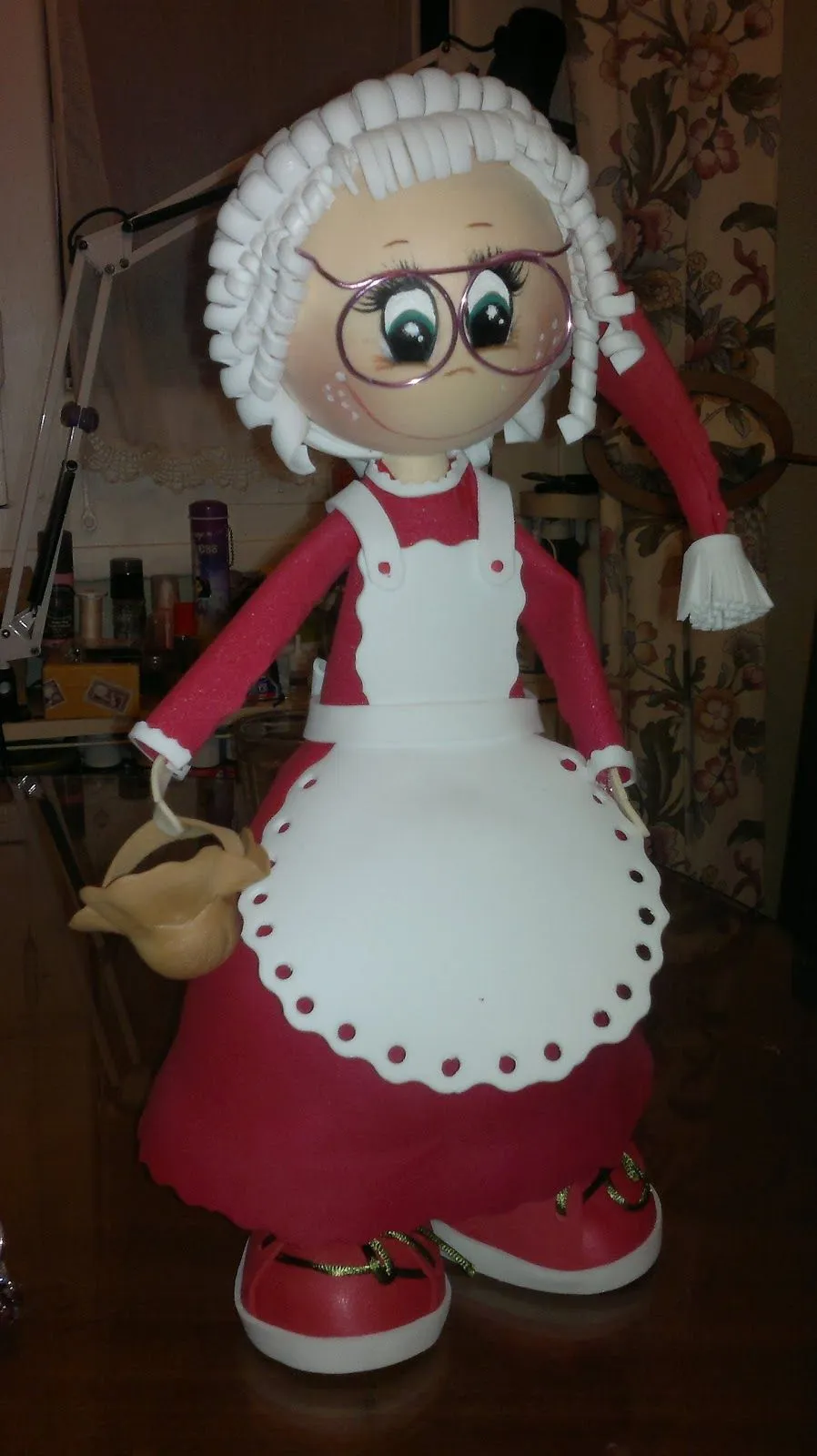 Mis Fofuchas 2013 Artfoamicol: Fofuchas Navideñas Mamá Noel,Señora ...