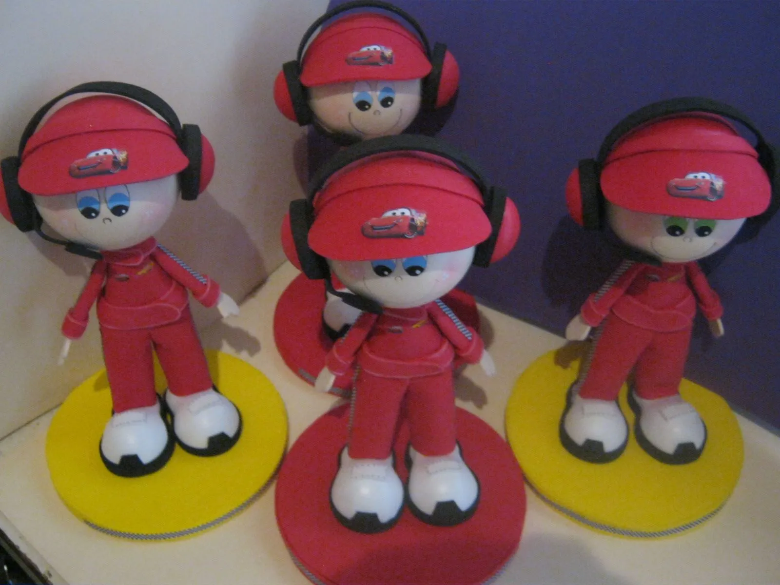 Mis Fofuchas 2013 Artfoamicol: Nuevos Fofuchos Cars 2 Disney Rayo ...