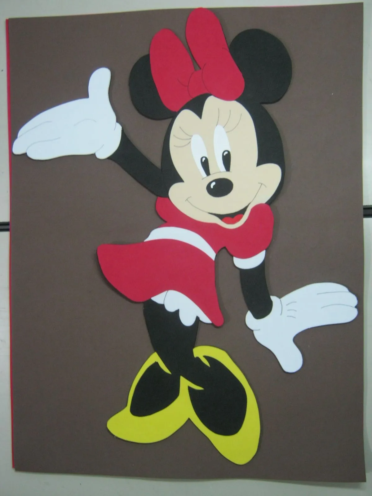 Mis Fofuchas 2013 Artfoamicol: Como Hacer Minnie Mouse En Foamy ...