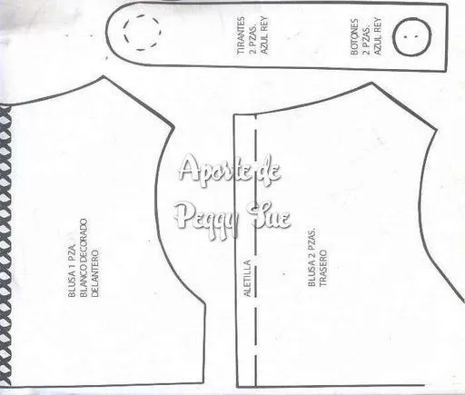 Moldes de camisas para fofuchos - Imagui