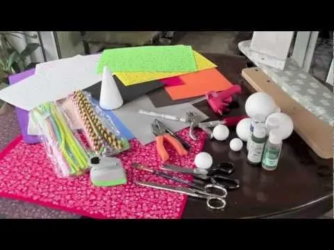 Fofuchas de Goma Eva paso a paso | Artesanía Chopo