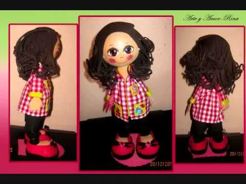 Mis Fofuchas en Goma Eva - YouTube