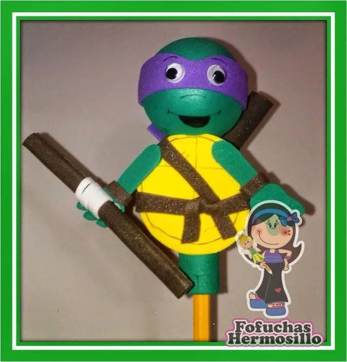 Fofuchas Hermosillo - Plaza Zaragoza: Fofulapiz Donatello Tortugas ...