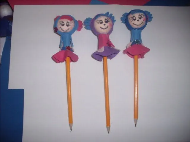 Fofuchas lapiz moldes - Imagui