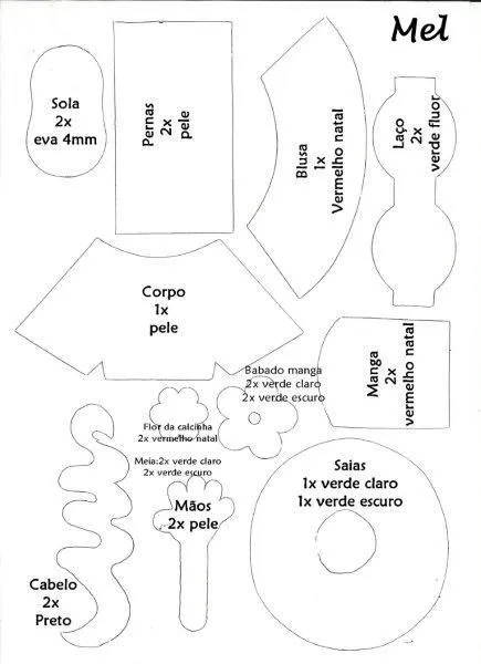 fofuchas on Pinterest | Patrones, Manualidades and Zapatos