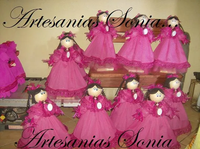 Fofuchas quinceañeras moldes - Imagui