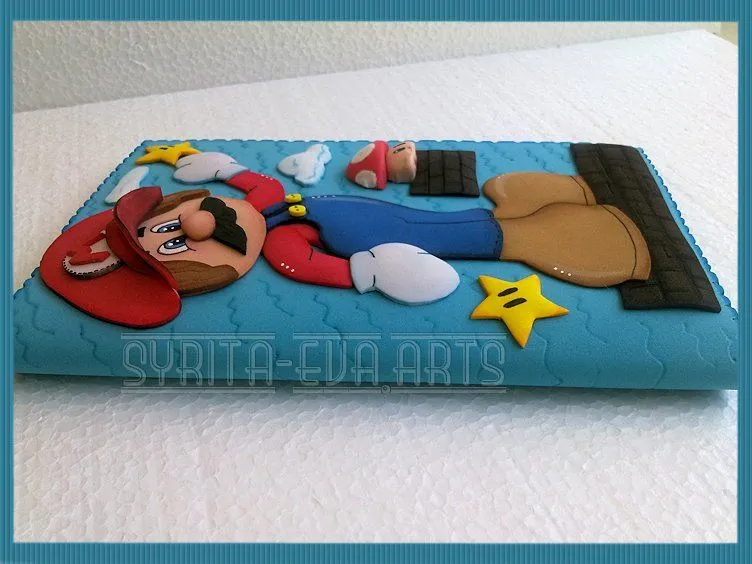 fofuchas-syrita.eva-arts: Libreta - "Mario Bros"