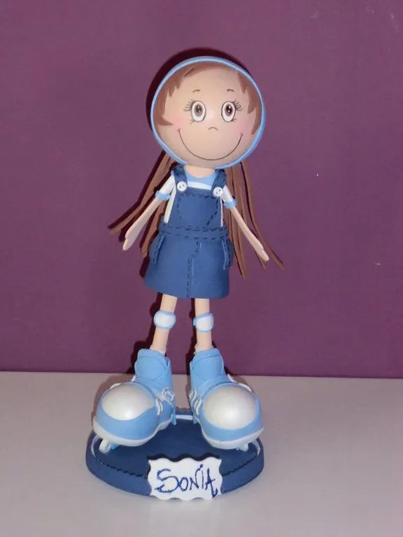 fofuchas para bautizos | Aprender manualidades es facilisimo.com