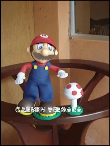 Fofucho Mario Bross PAP y MOLDES | Todo en GOMA EVA