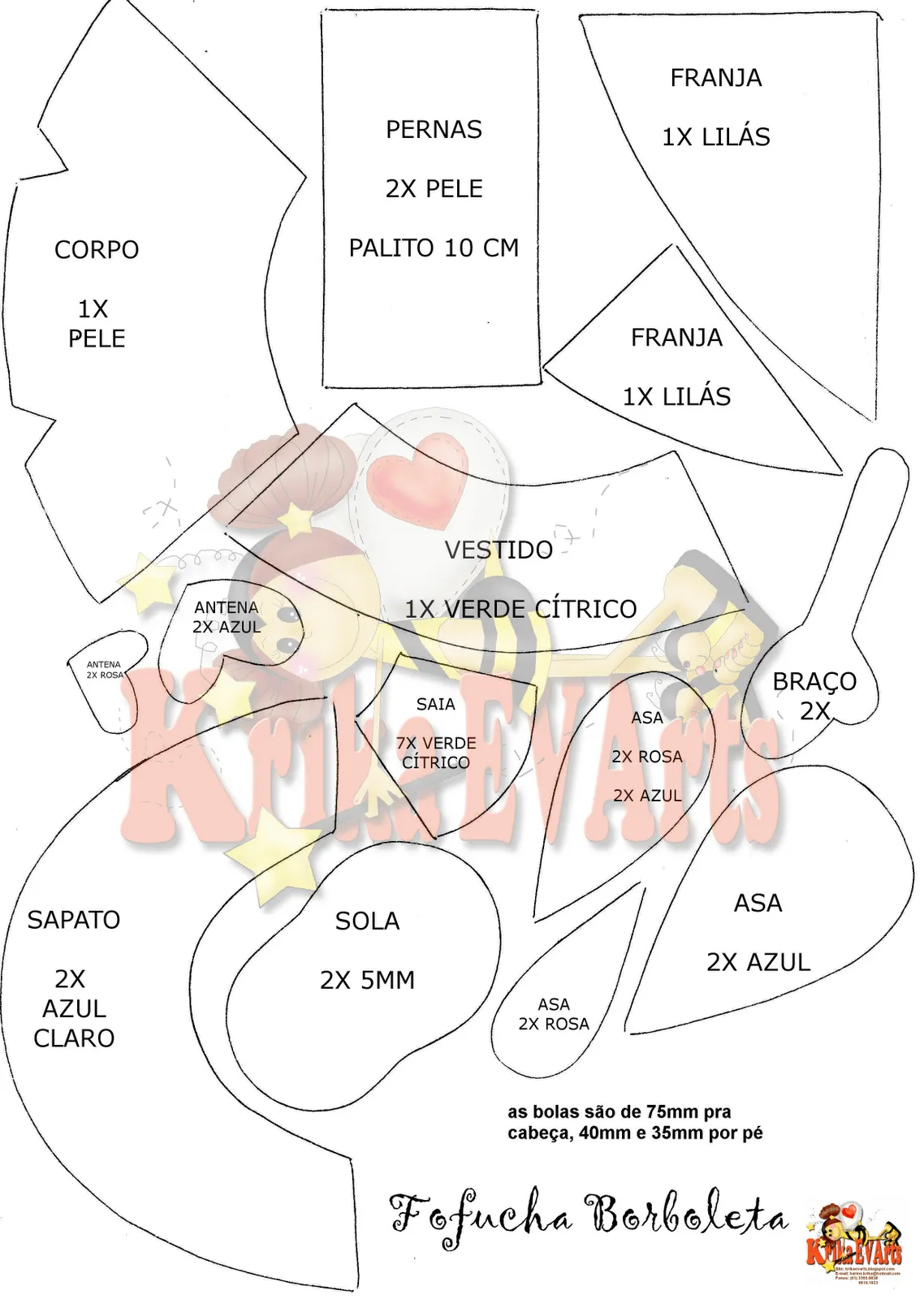 ARTE COM QUIANE - Paps,Moldes,E.V.A,Feltro,Costuras,Fofuchas 3D ...