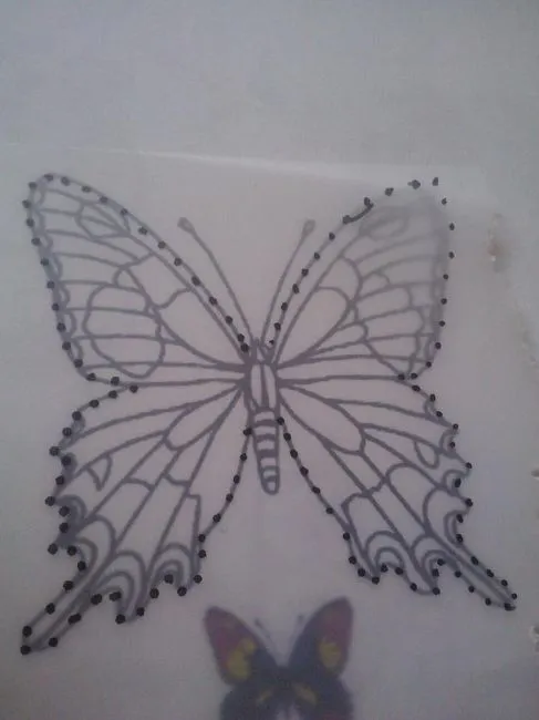 Mis fofuchos novios y mariposa de papel vegetal - Manualidades ...