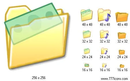 Folder Icon Set. Folder Icons.