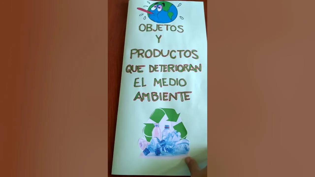 Folleto productos que deterioran el medio ambiente - YouTube