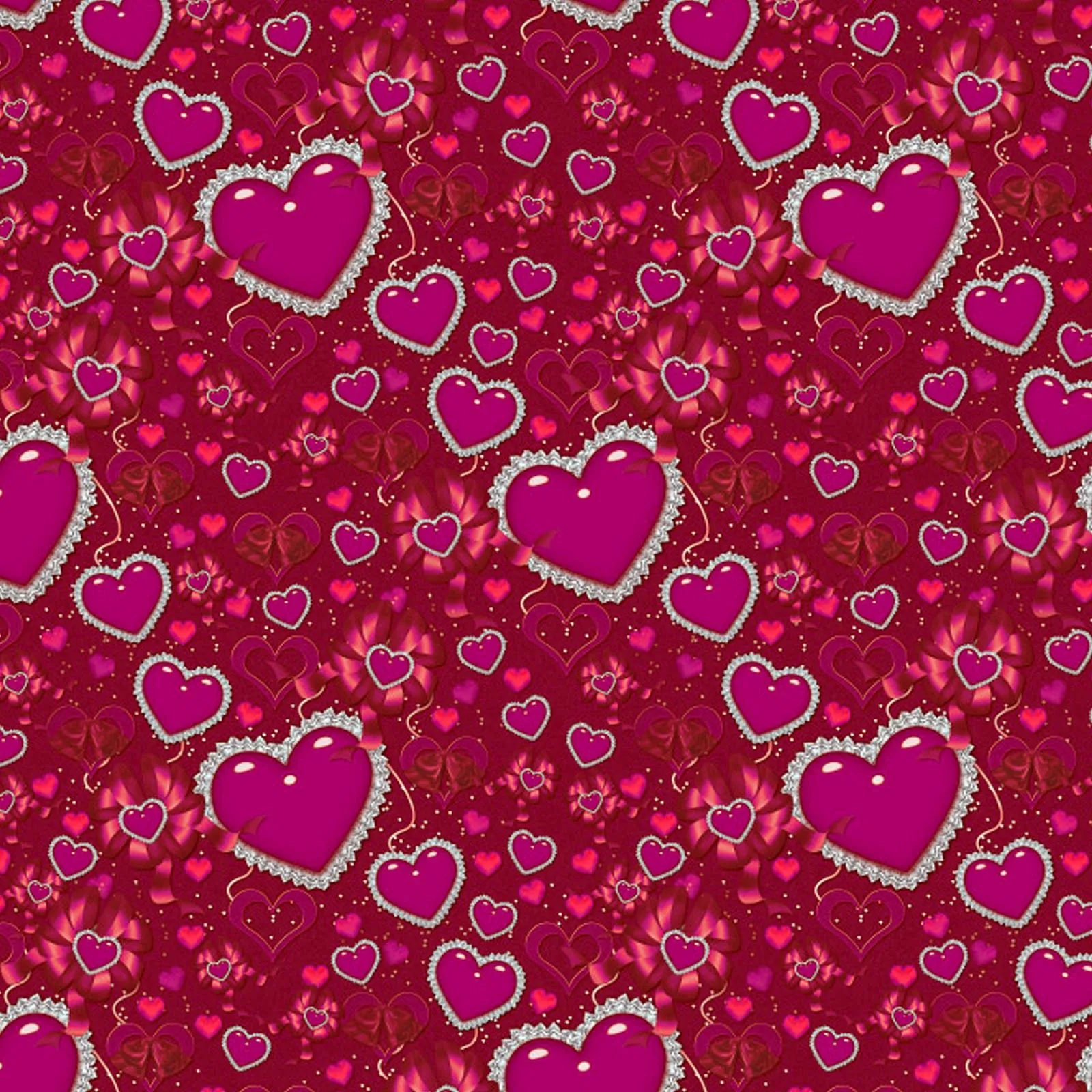 Fondo para Blog estampado con corazones. | Fondos para Blogs