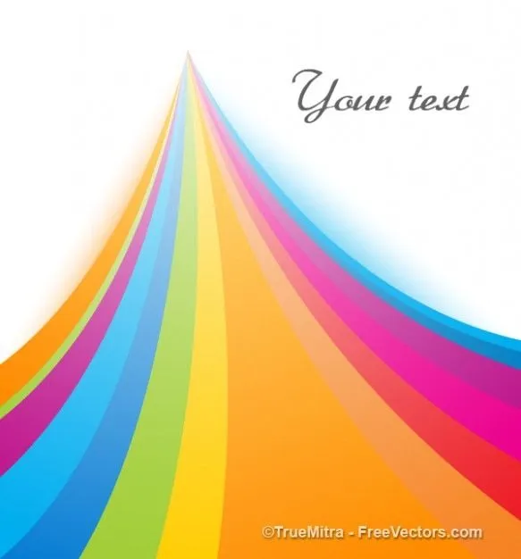 Fondo decorativo rayas de color | Descargar Vectores gratis