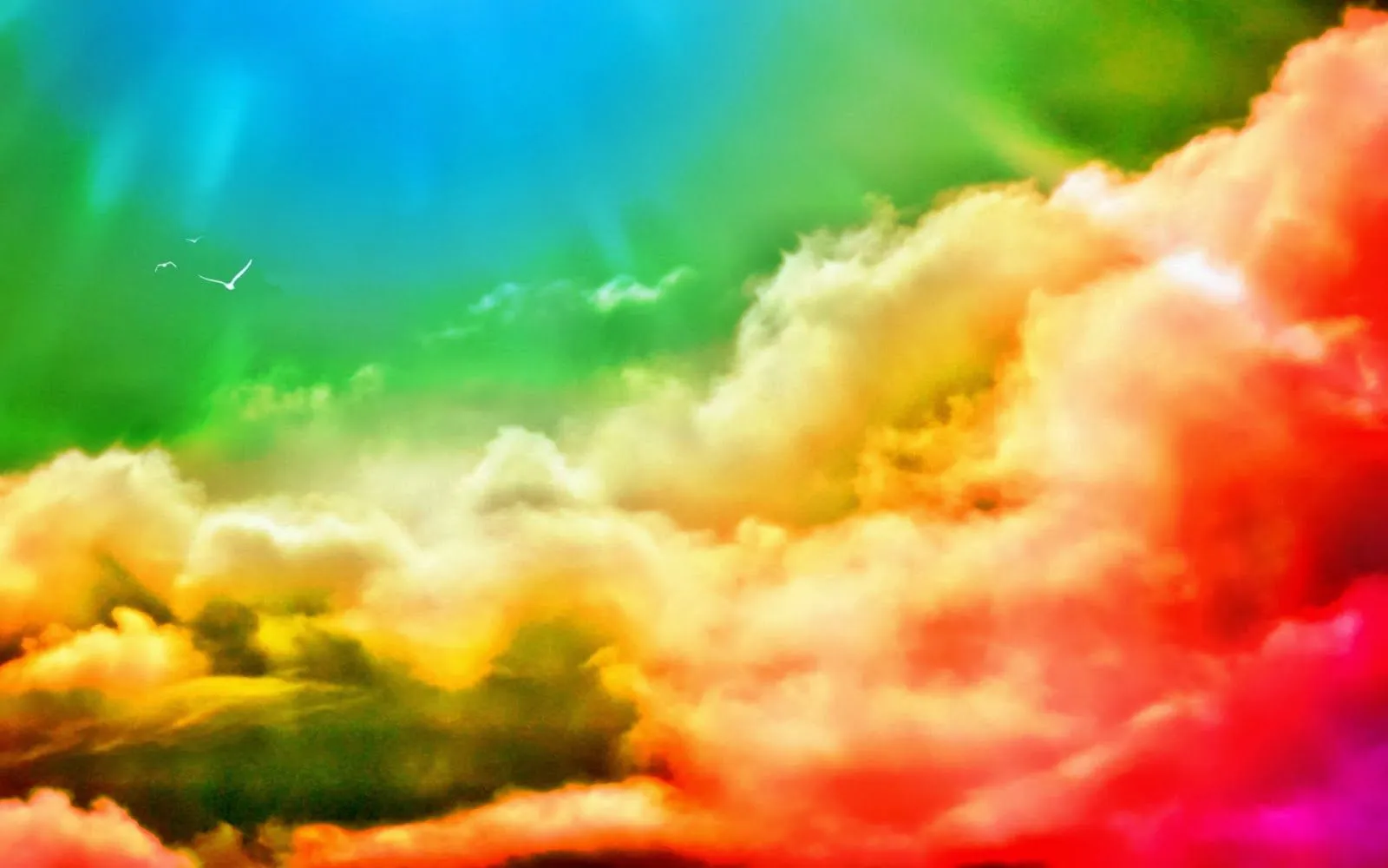 Fondo de Pantalla Abstracto Nubes de colores - imagenes abstractas ...