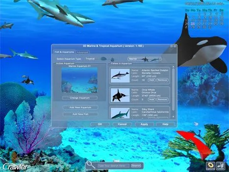 Fondo De Pantalla Acuario En Movimiento Descargar Gratis