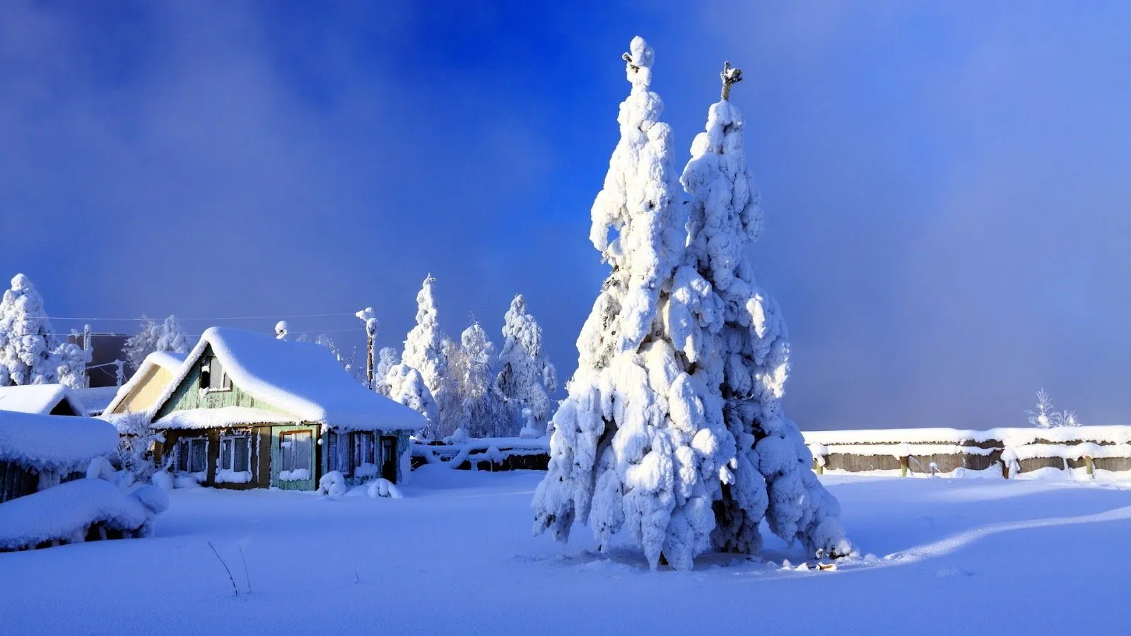 Fondo de Pantalla Paisajes llenos de nieve | Wallpapers Megas