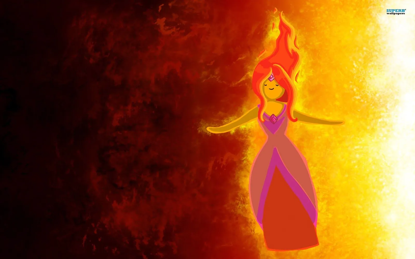 Fondo de pantalla Princesa Flama - Adventure time wallpaper flame ...