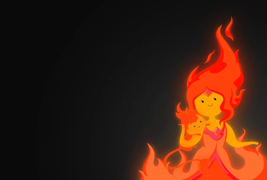 Fondo de pantalla Princesa Flama - Adventure time wallpaper flame ...