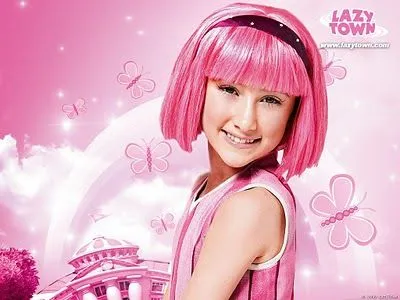 FONDO DE PANTALLA DE STEPHANIE DE LAZY TOWN : INFANTIL Y PARA NIÑOS.