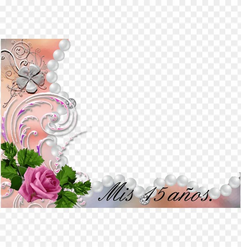 Fondo Para Tarjetas De Quinceañera PNG Image With Transparent Background |  TOPpng