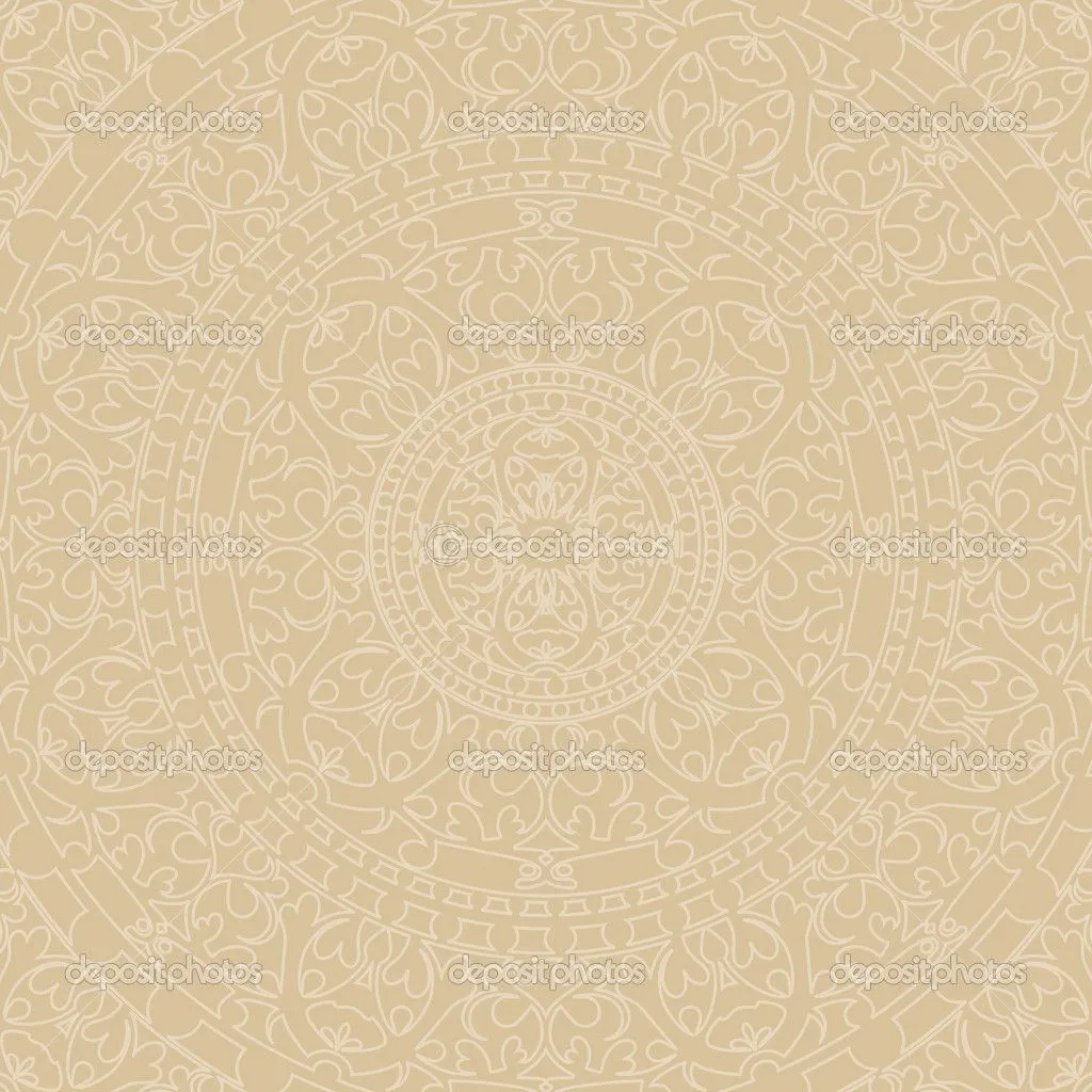 Fondo de Vector beige con adornos — Vector stock © yuliaglam #