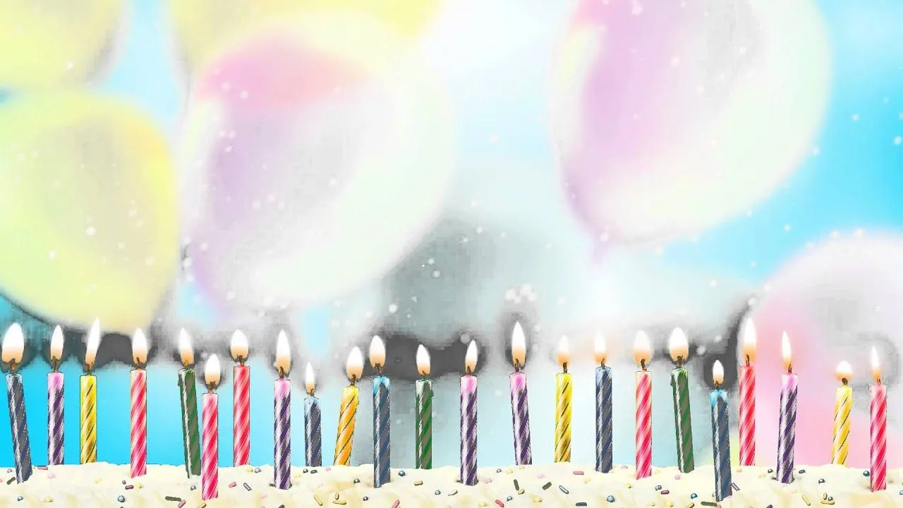 Fondo Video Background Full HD Cumpleaños - YouTube