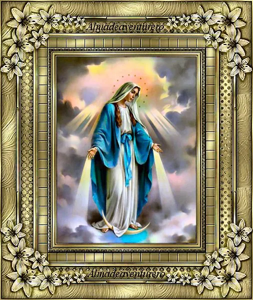 Fondo Virgen María y el Ave María - ๑۩۞۩๑ Libres de Mente ๑۩۞۩๑ ...