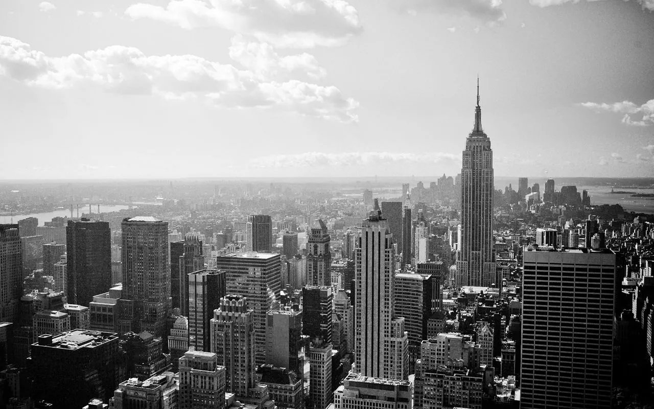 Fondo Nueva York blanco y negro | Fondos